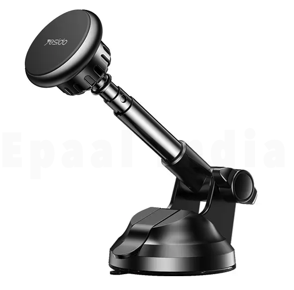 Epaal Yesido Magnetic Mobile Holder with Telescopic Arm and Strong Suction Cup for Dashboard, Windshield