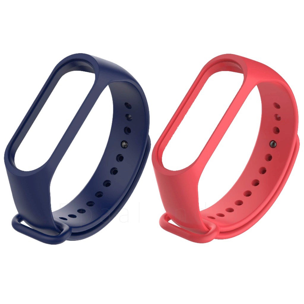 Epaal Mi Band 4 & Mi Band 3 Plain Color Silicone Replacement Strap