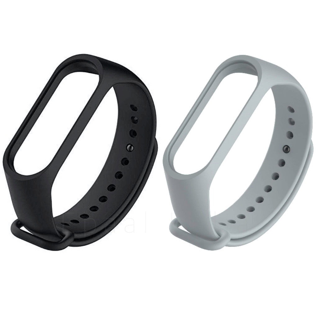 Epaal Mi Band 4 & Mi Band 3 Plain Color Silicone Replacement Strap