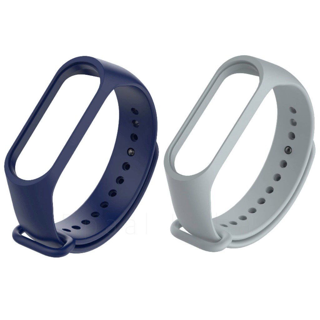 Epaal Mi Band 4 & Mi Band 3 Plain Color Silicone Replacement Strap