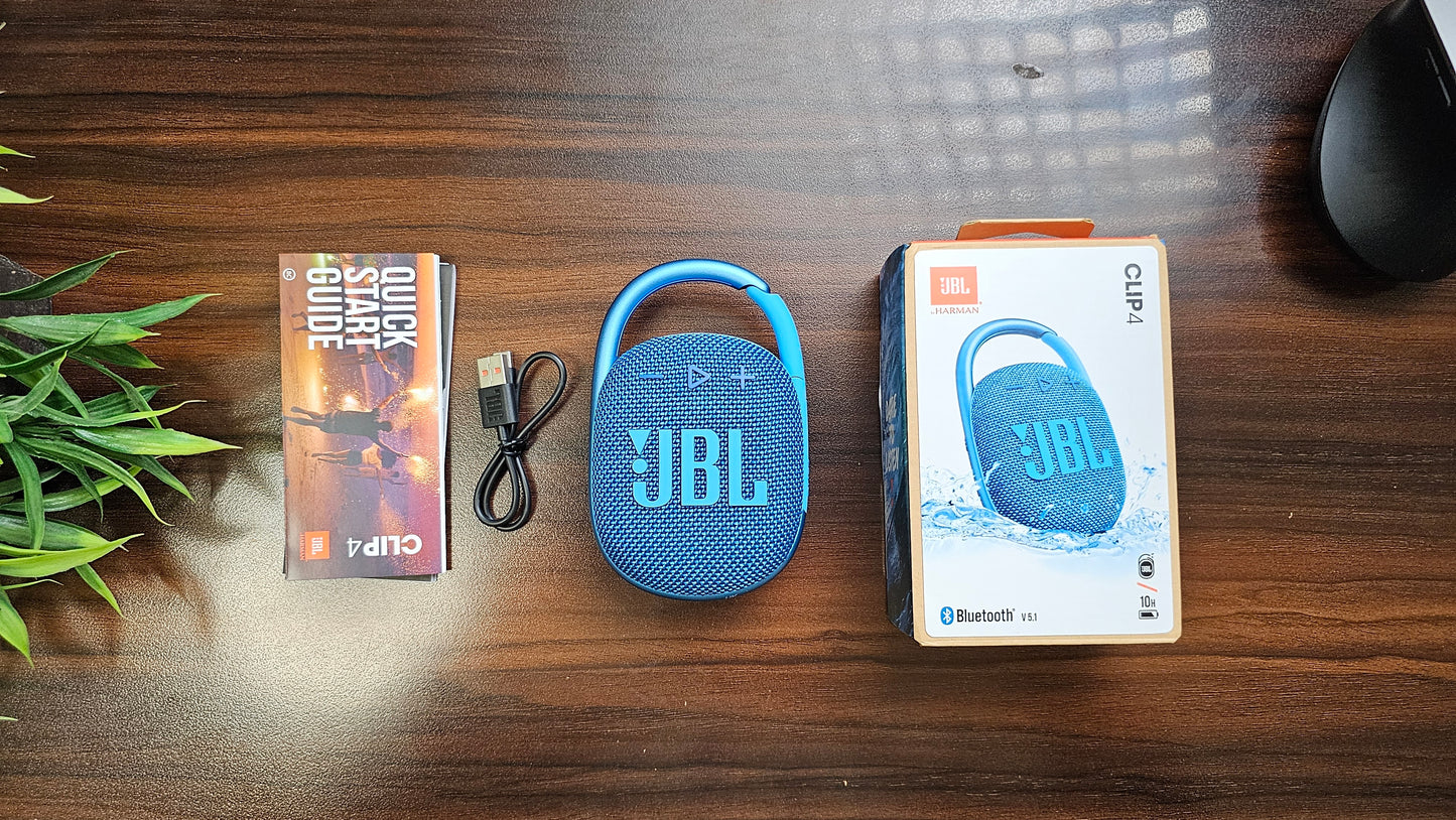 JBL Clip 4, Wireless Ultra Portable Bluetooth Speaker