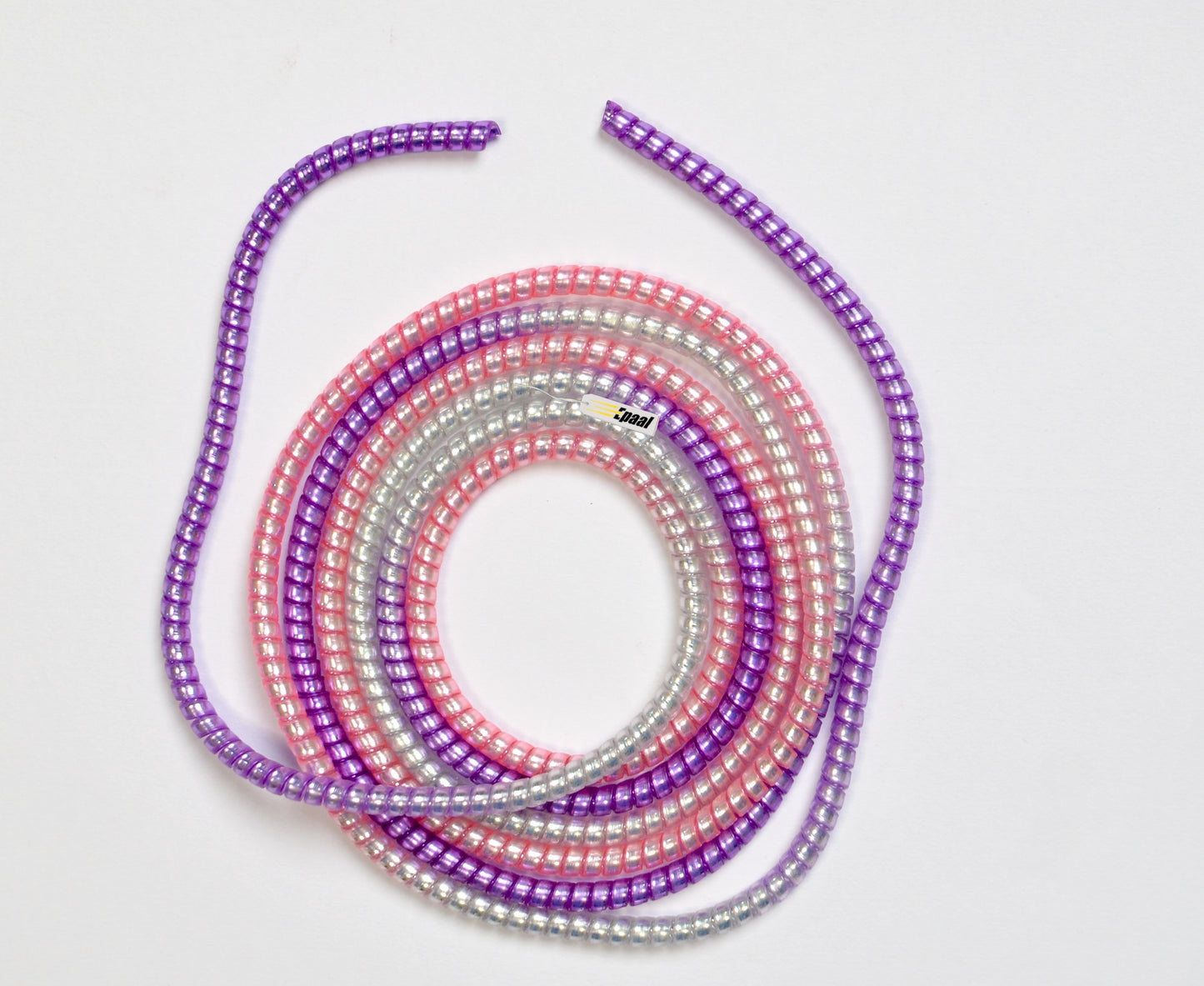 Spiral Metallic Color (1 Pcs) 1.6 Meters Each-Full Size Cable Cord Charger Protector Winder for iPhone & Android USB Charging Cables, Earphones, Lightning Cable
