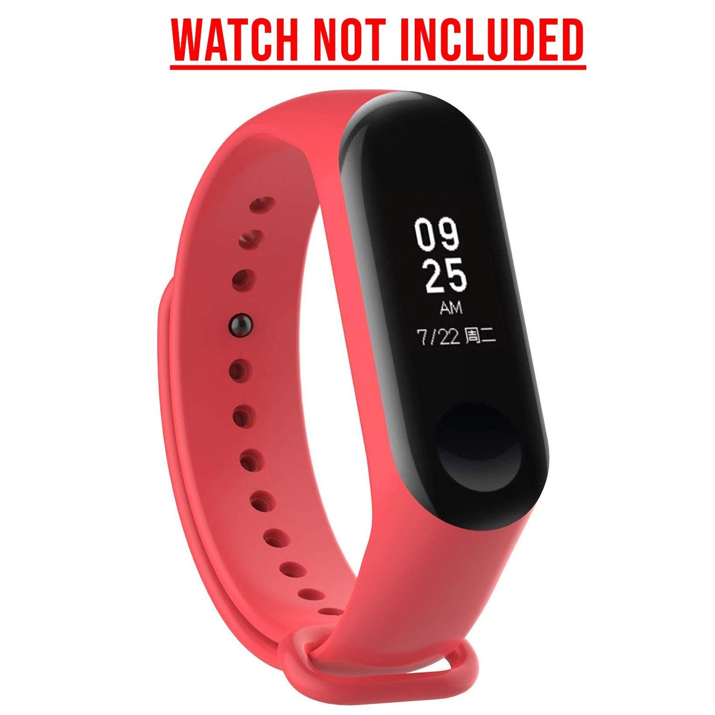 Epaal Mi Band 4 & Mi Band 3 Plain Color Silicone Replacement Strap