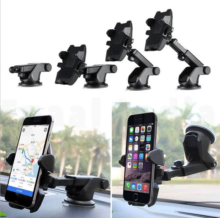 Epaal Long Neck Strong Washable Suction Cup Mobile Holder for Dashboard, WindShield