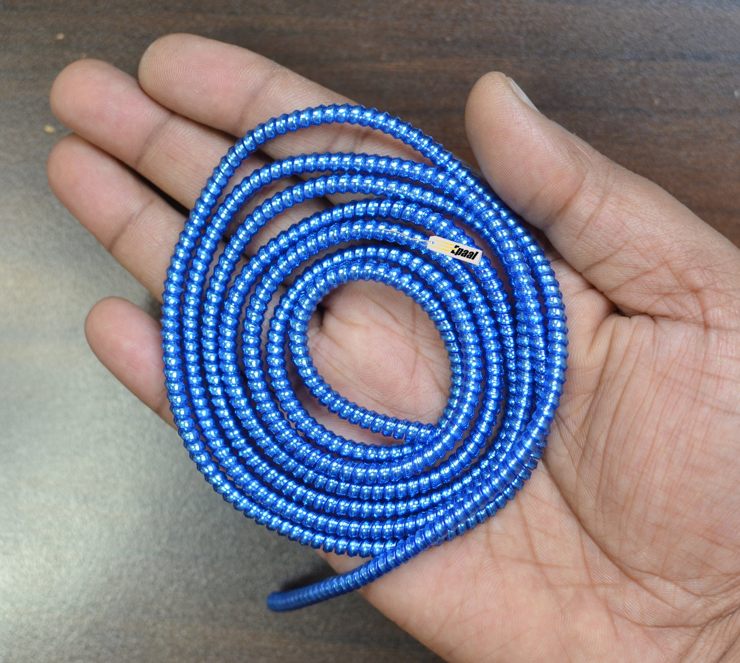 Spiral Metallic Color (1 Pcs) 1.6 Meters Each-Full Size Cable Cord Charger Protector Winder for iPhone & Android USB Charging Cables, Earphones, Lightning Cable