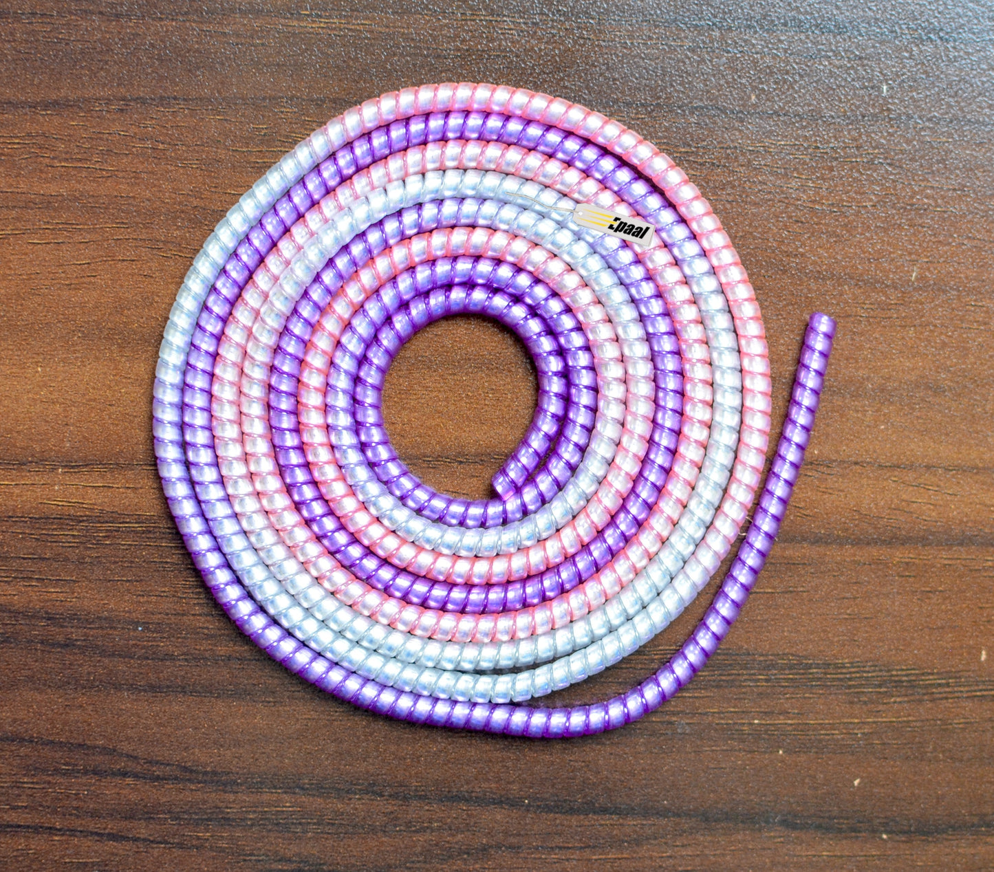 Spiral Metallic Color (1 Pcs) 1.6 Meters Each-Full Size Cable Cord Charger Protector Winder for iPhone & Android USB Charging Cables, Earphones, Lightning Cable