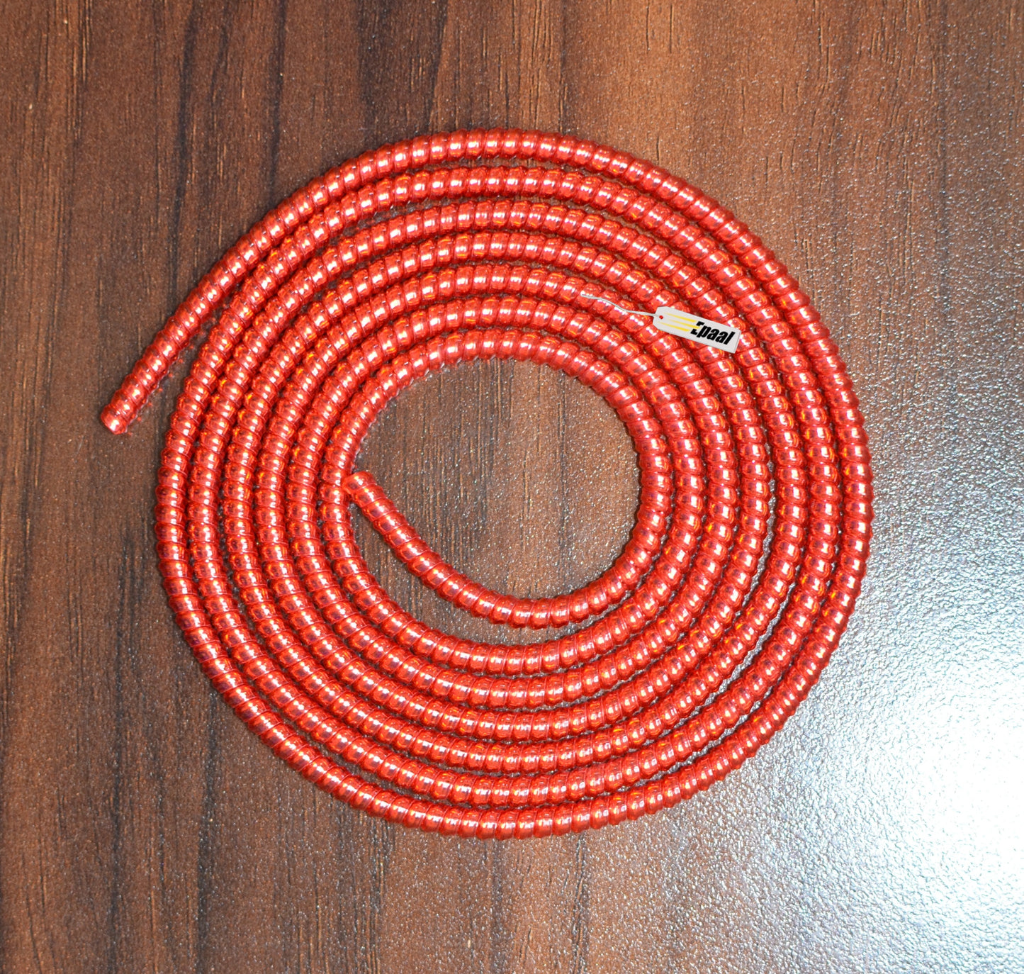 Spiral Metallic Color (1 Pcs) 1.6 Meters Each-Full Size Cable Cord Charger Protector Winder for iPhone & Android USB Charging Cables, Earphones, Lightning Cable