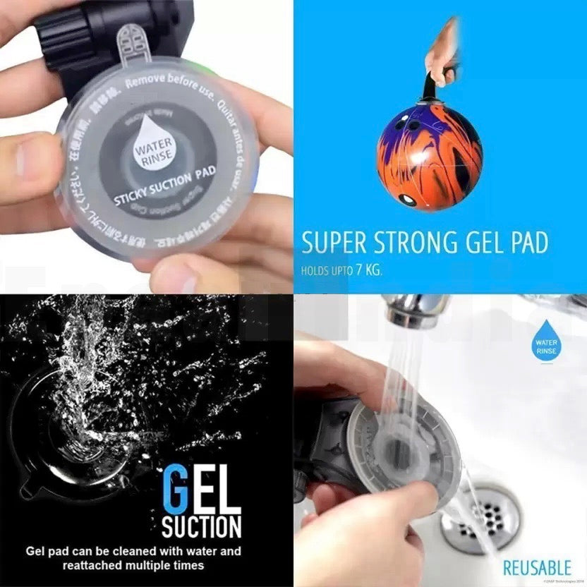 Epaal Long Neck Strong Washable Suction Cup Mobile Holder for Dashboard, WindShield