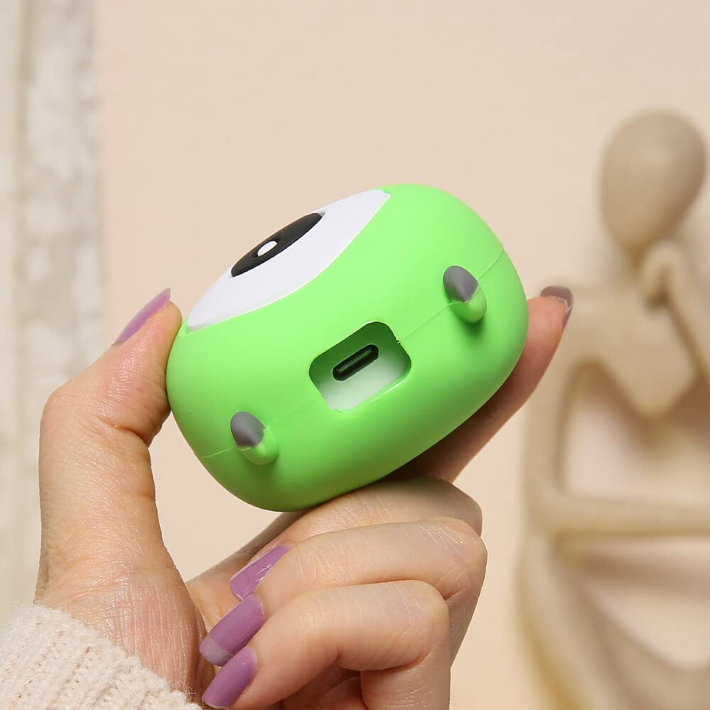 Epaal 4 pcs Cartoon 3D Design Protective Case for 18W 20W iPhone 15 14 13 12 11 Pro Max Fast Charging Cable Adapter Charger with Lightning Data Cable Case for iPhone Charger