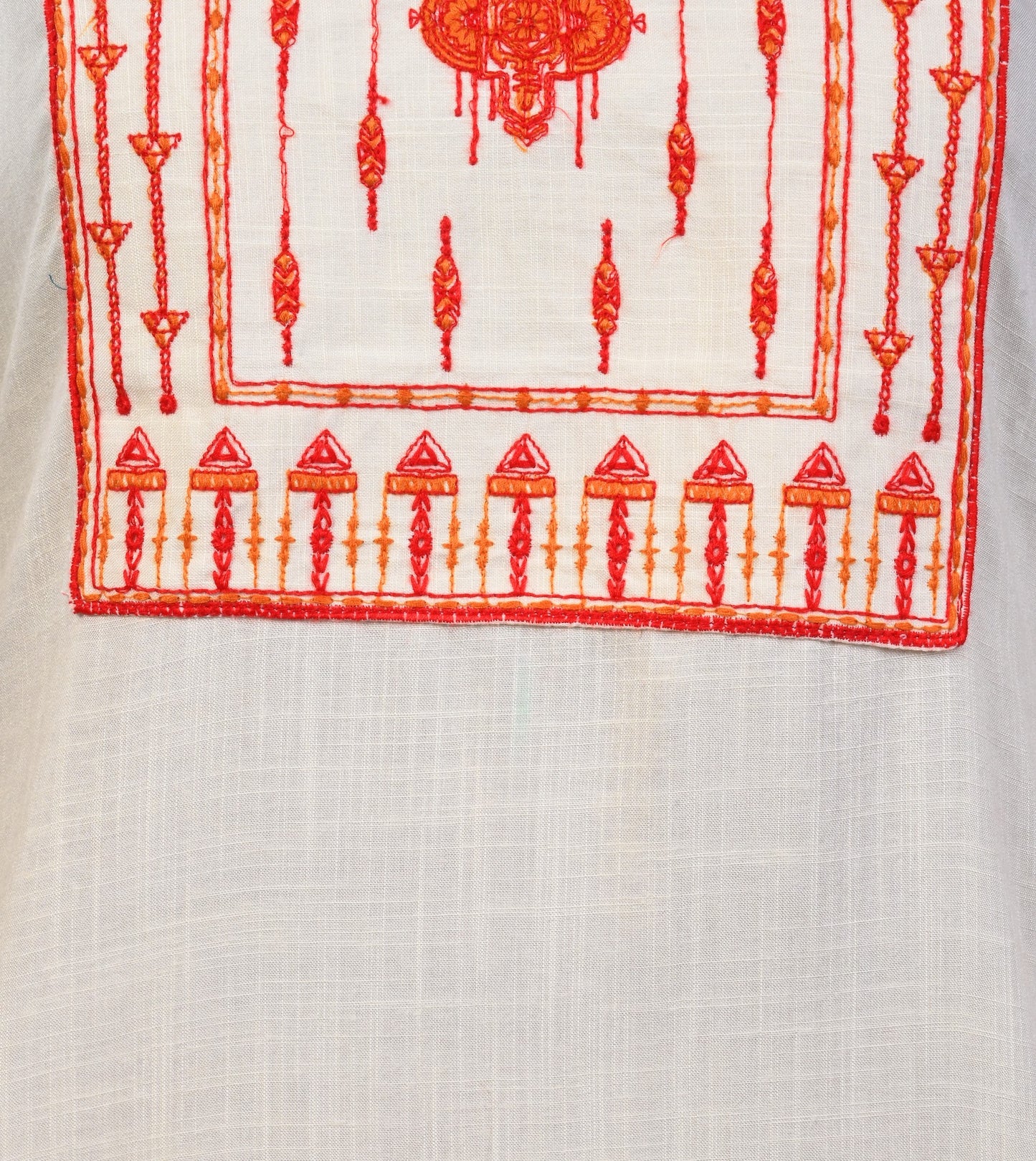 J'TTON Rayon Embroidered Straight Kurti (Pari)