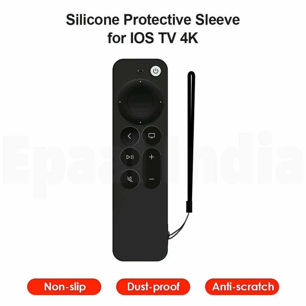 Epaal Protective Case for New Siri Apple TV 4k 2nd Generation Remote, (Check Remote Compatibility Visually)