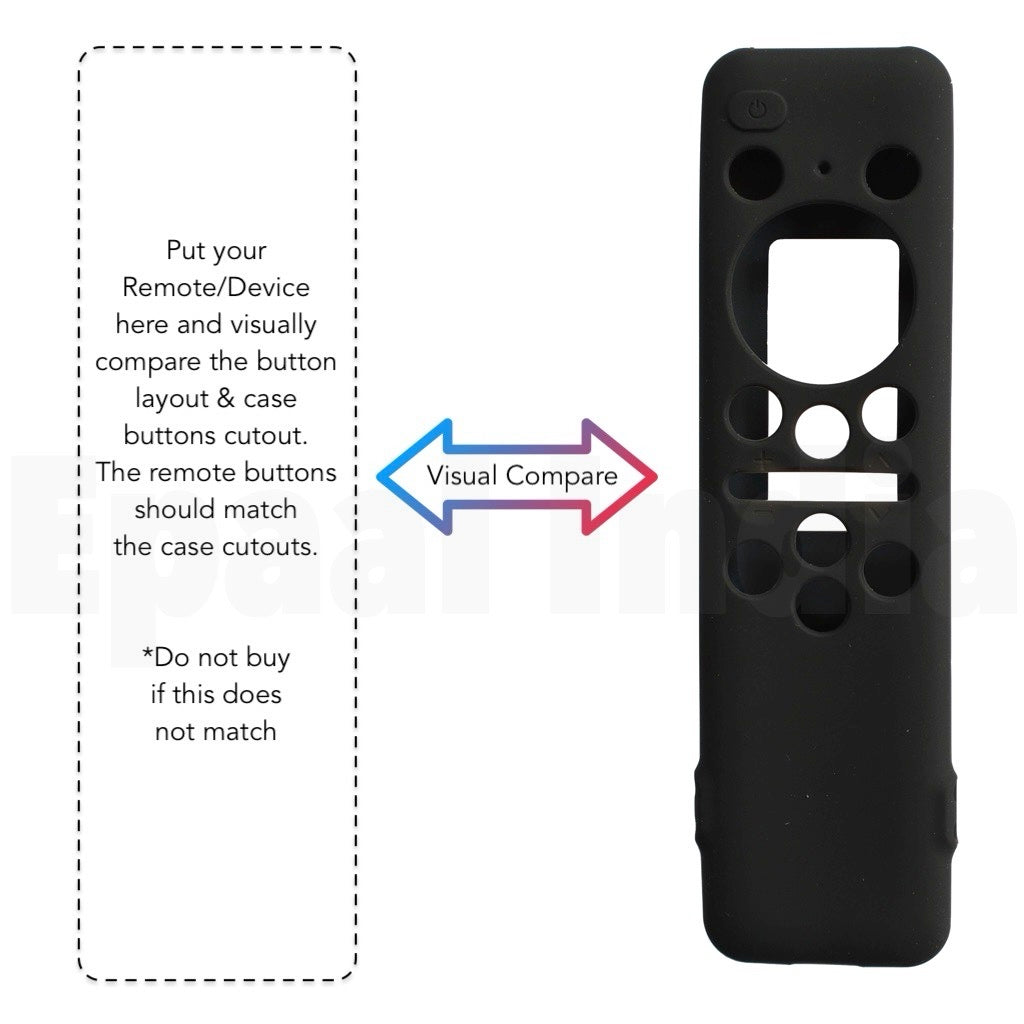 Epaal Protective Case for Samsung Smart TV 2024/2023 Remote, (Check Remote Compatibility Visually)