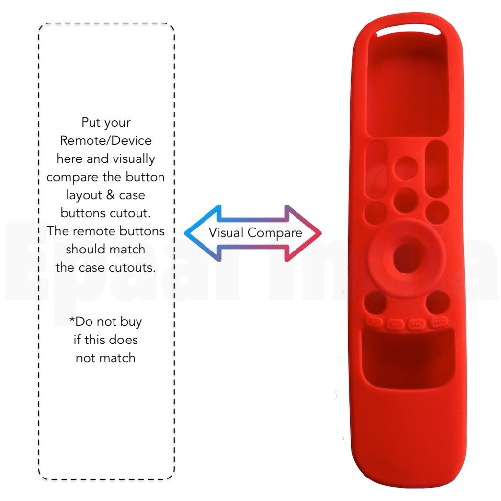 Epaal Protective Case for LG AN-MR21GA (2021), LG MR22GA (2022), LG MR23GA (2023), (Check Remote Compatibility Visually)