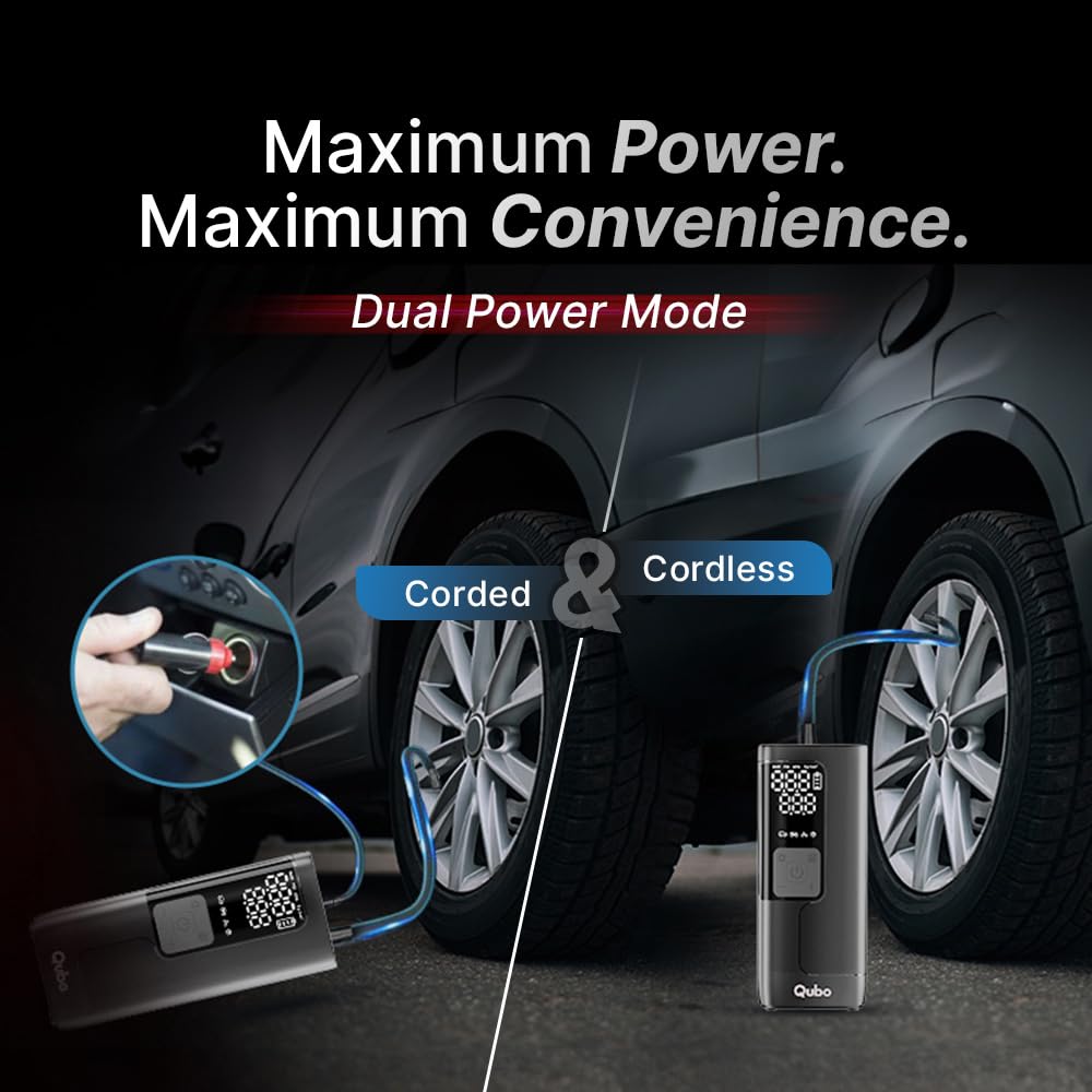 Qubo Smart Tyre Inflator Max from Hero Group