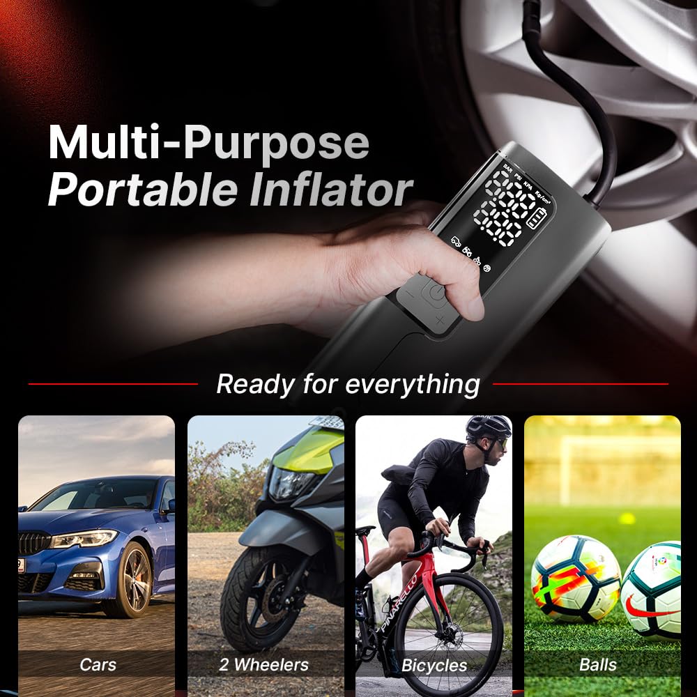 Qubo Smart Tyre Inflator Max from Hero Group