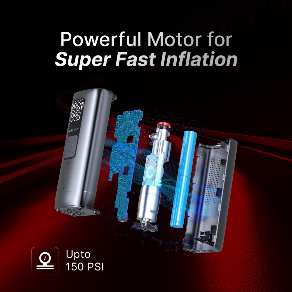 Qubo Smart Tyre Inflator Max from Hero Group