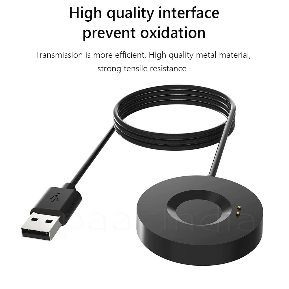 Epaal Magnetic USB Dock Charger Cable for Realme Watch S PRO Only - RMA186 (1 Meter Long)