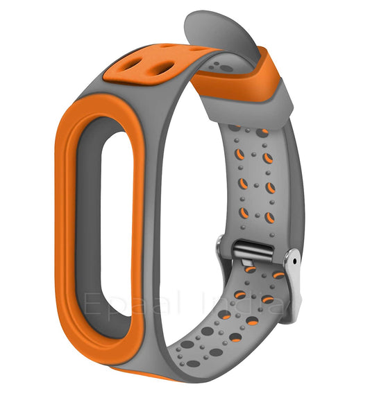 Epaal Mi Band 6 / Mi Band 5 Super Soft Durable Silicone Strap with Metal Buckle