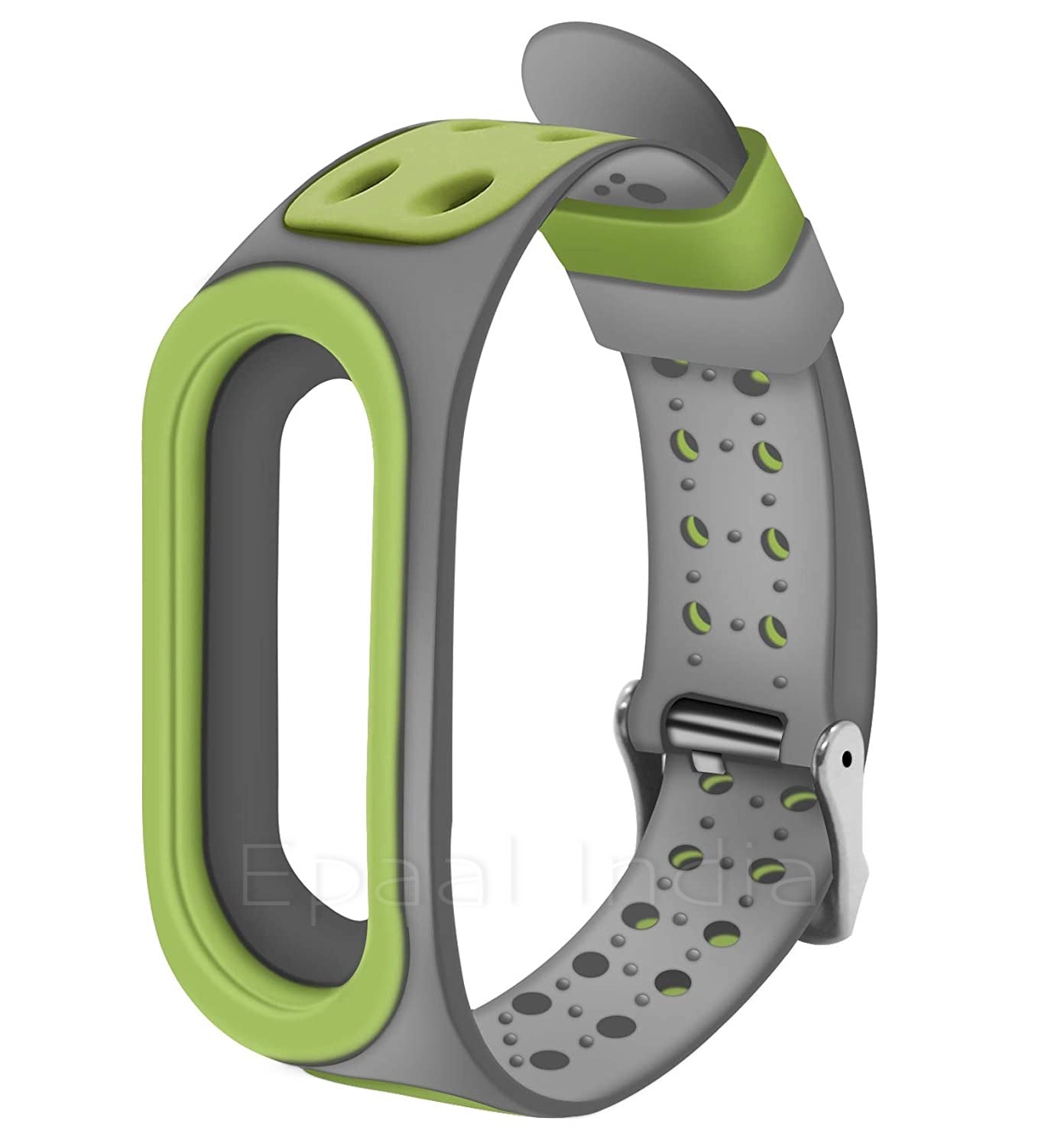 Epaal Mi Band 6 / Mi Band 5 Super Soft Durable Silicone Strap with Metal Buckle