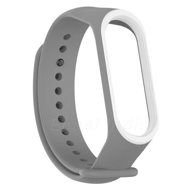 Mi Band 3 / Mi Band 4 - Dual Color Silicone Replacement Strap