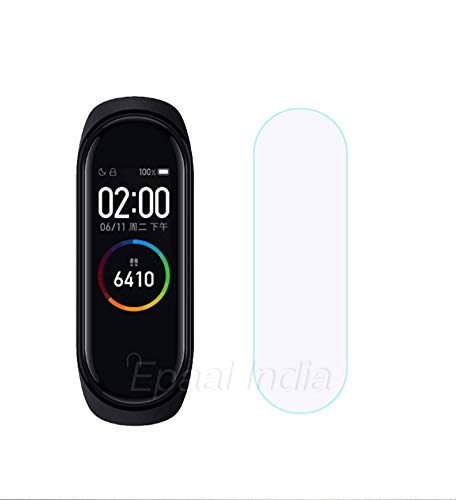 Epaal Mi Band 4 Soft TPU Flexible Screen Protector (Transparent) - Pack of 2