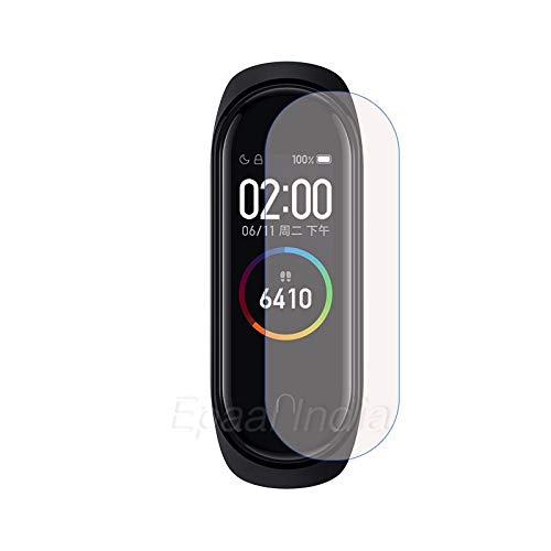 Epaal Mi Band 4 Soft TPU Flexible Screen Protector (Transparent) - Pack of 2