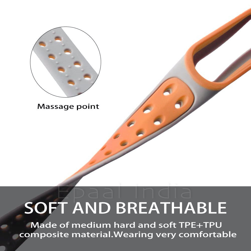 Epaal Mi Band 6 / Mi Band 5 Super Soft Durable Silicone Strap with Metal Buckle