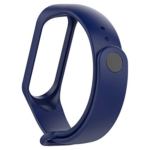 Epaal Mi Band 4 & Mi Band 3 Plain Color Silicone Replacement Strap