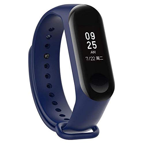 Epaal Mi Band 4 & Mi Band 3 Plain Color Silicone Replacement Strap