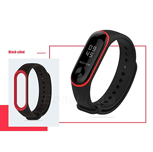 Mi Band 3 / Mi Band 4 - Dual Color Silicone Replacement Strap