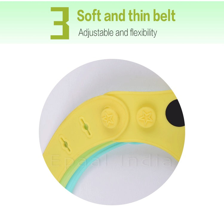 Waterproof Silicone Bib for Feeding Infants and Toddlers (6M to 5 Yr) Easily Wipes Clean! Comfortable Soft Baby Bibs Keep Stains Off!