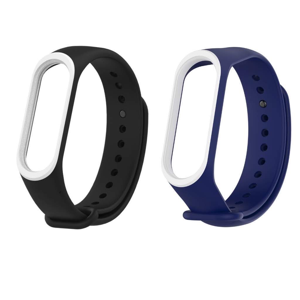 Mi Band 3 / Mi Band 4 - Dual Color Silicone Replacement Strap