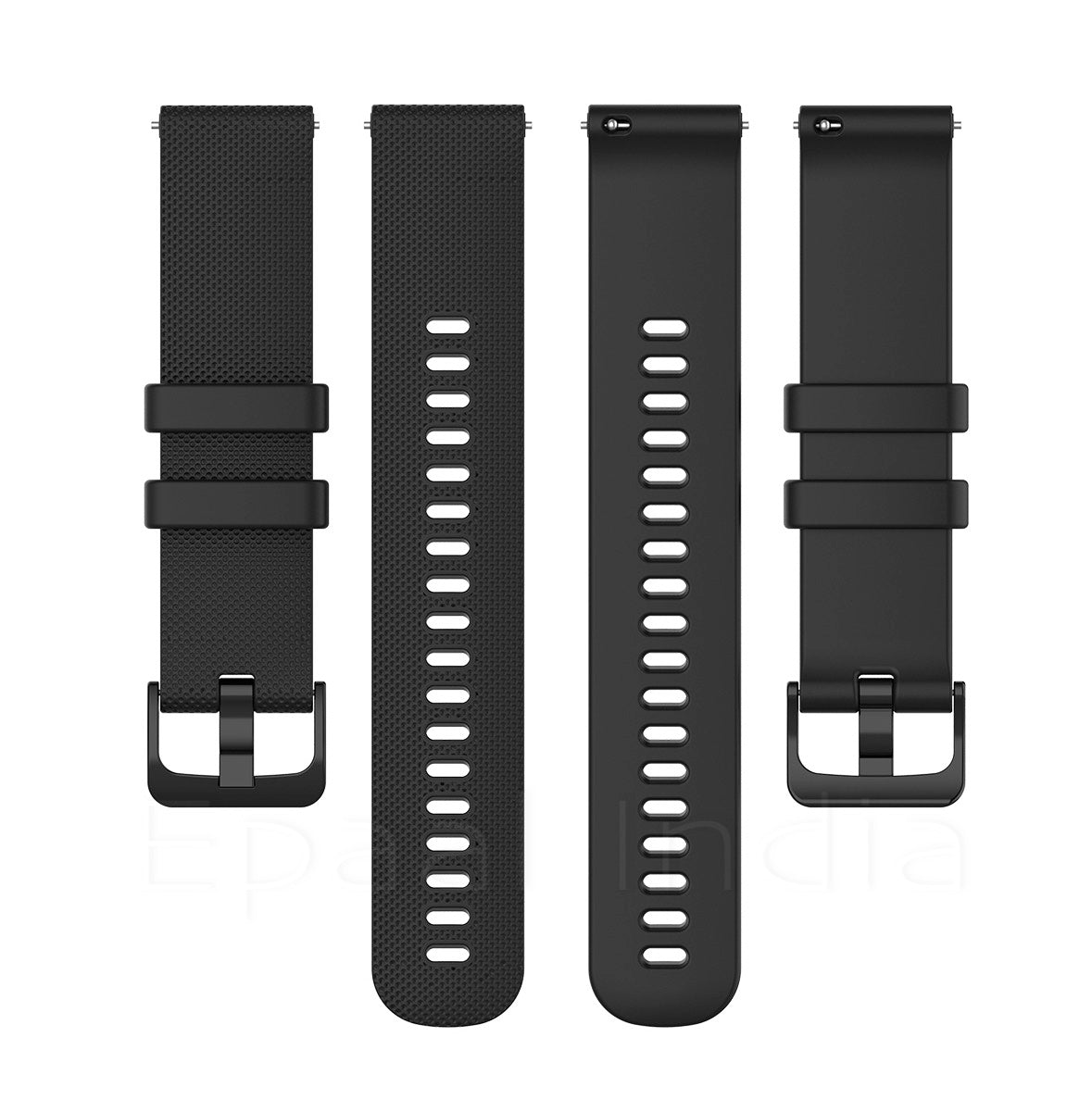 Epaal 22mm Universal Silicone Strap with Dots Texture for Samsung Watch 3 45mm / Samsung Gear S3 Classic/Frontier/Huawei GT2/Realme S/S Pro