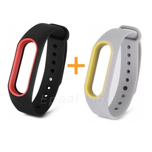 Epaal® Xiaomi Mi Band 2 & Mi HRX Band Dual Color Straps