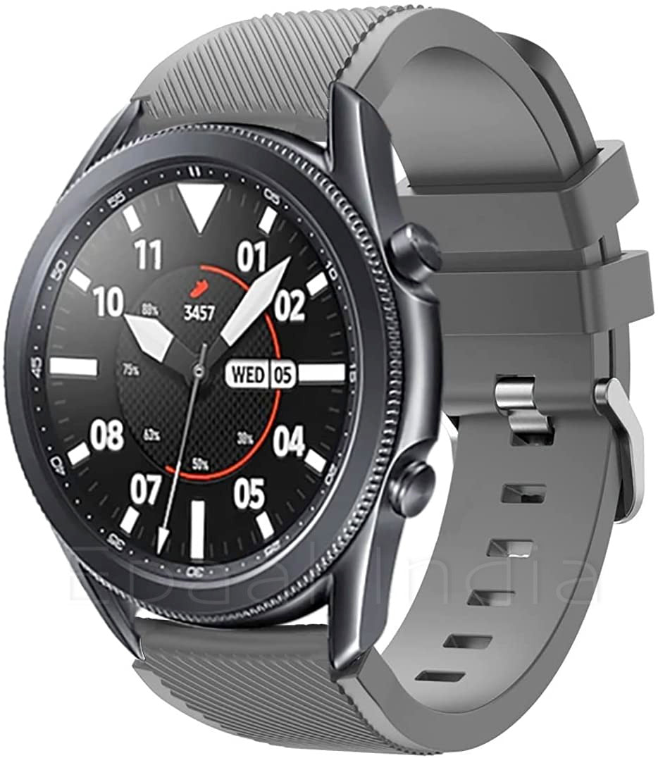 Epaal 20mm Universal Silicone Strap Cross Lines Texture for Amazfit Bip, Amazfit GTS, GTS 2, GTS 2 Mini, Bip 2, Bip S, Bip U / U Pro / Lite and More