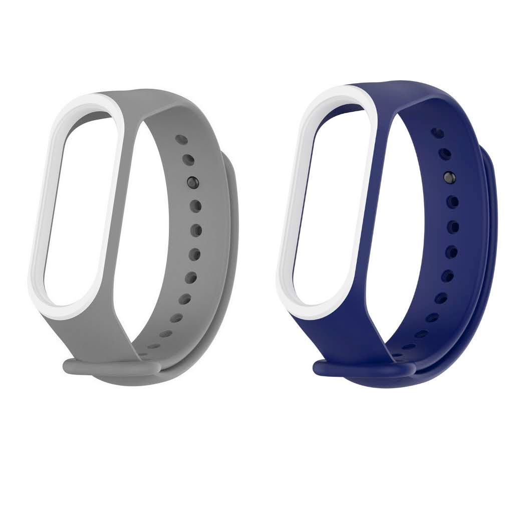 Mi Band 3 / Mi Band 4 - Dual Color Silicone Replacement Strap