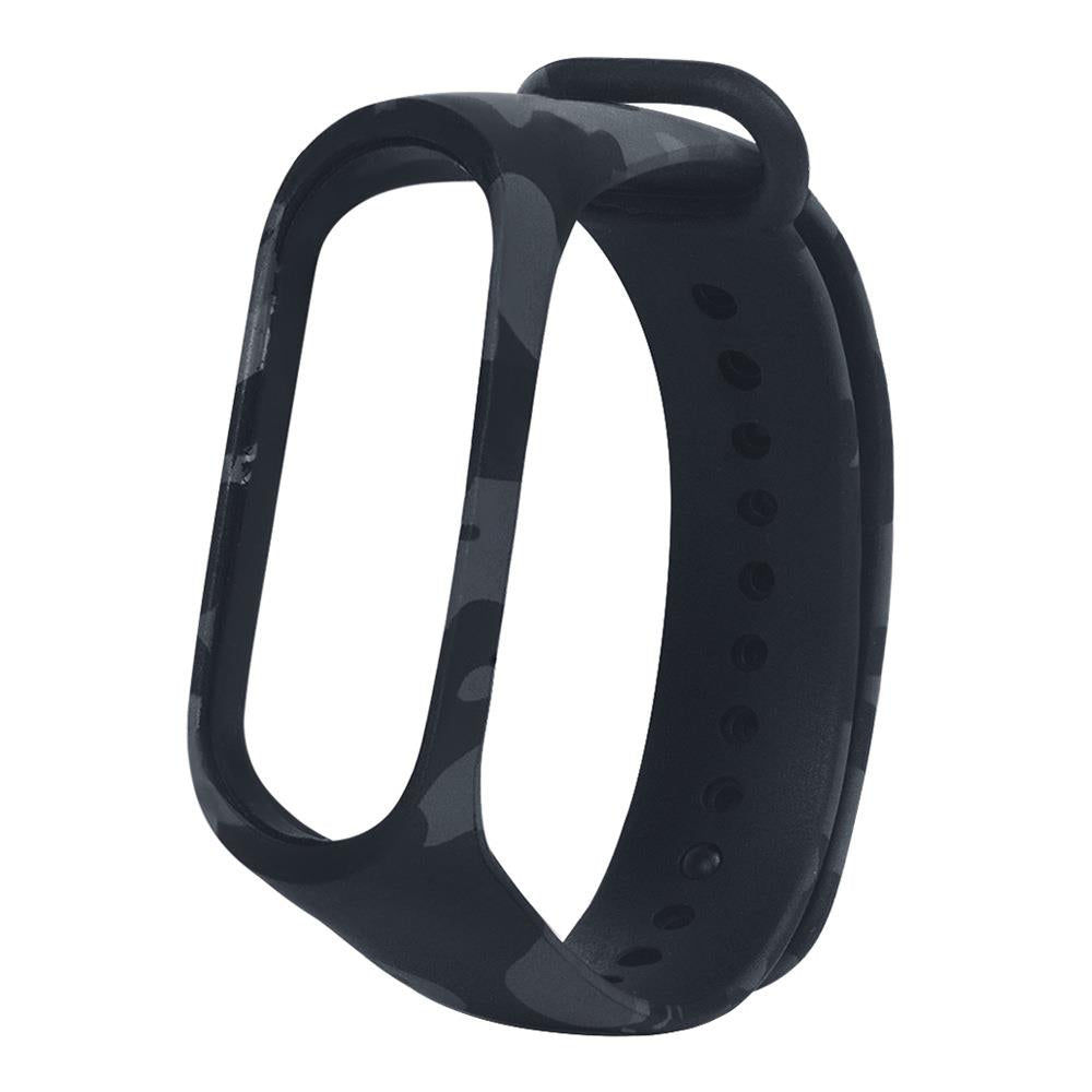 Epaal Mi Band 4 / Mi Band 3 - Camouflage Pattern Replacement Silicone Strap