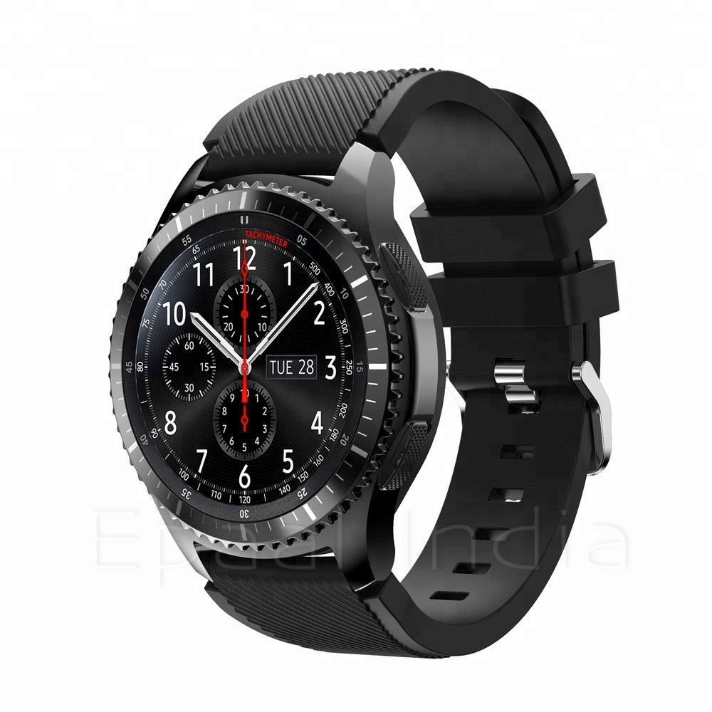 Epaal 20mm Universal Silicone Strap Cross Lines Texture for Amazfit Bip, Amazfit GTS, GTS 2, GTS 2 Mini, Bip 2, Bip S, Bip U / U Pro / Lite and More