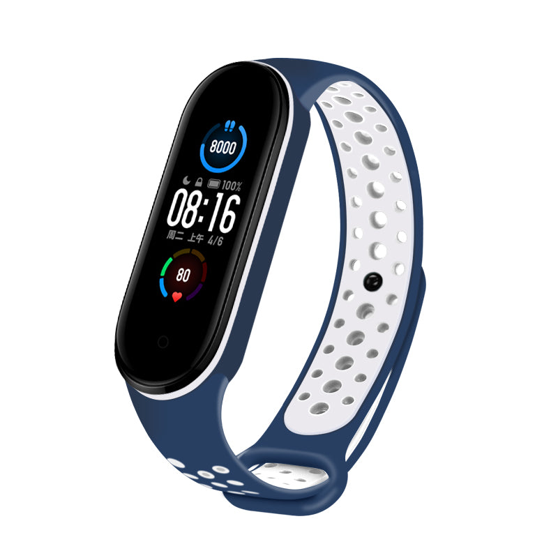 Epaal® Mi Band 6 / Mi Band 5 Sports Silicone Replacement Strap Wristband