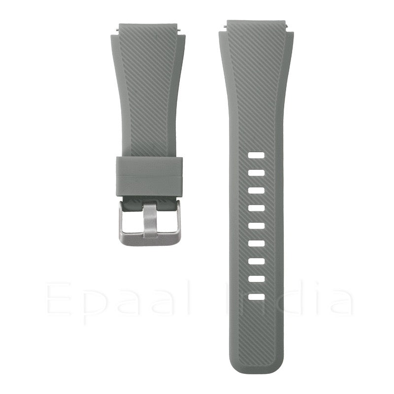 Epaal 20mm Universal Silicone Strap Cross Lines Texture for Amazfit Bip, Amazfit GTS, GTS 2, GTS 2 Mini, Bip 2, Bip S, Bip U / U Pro / Lite and More
