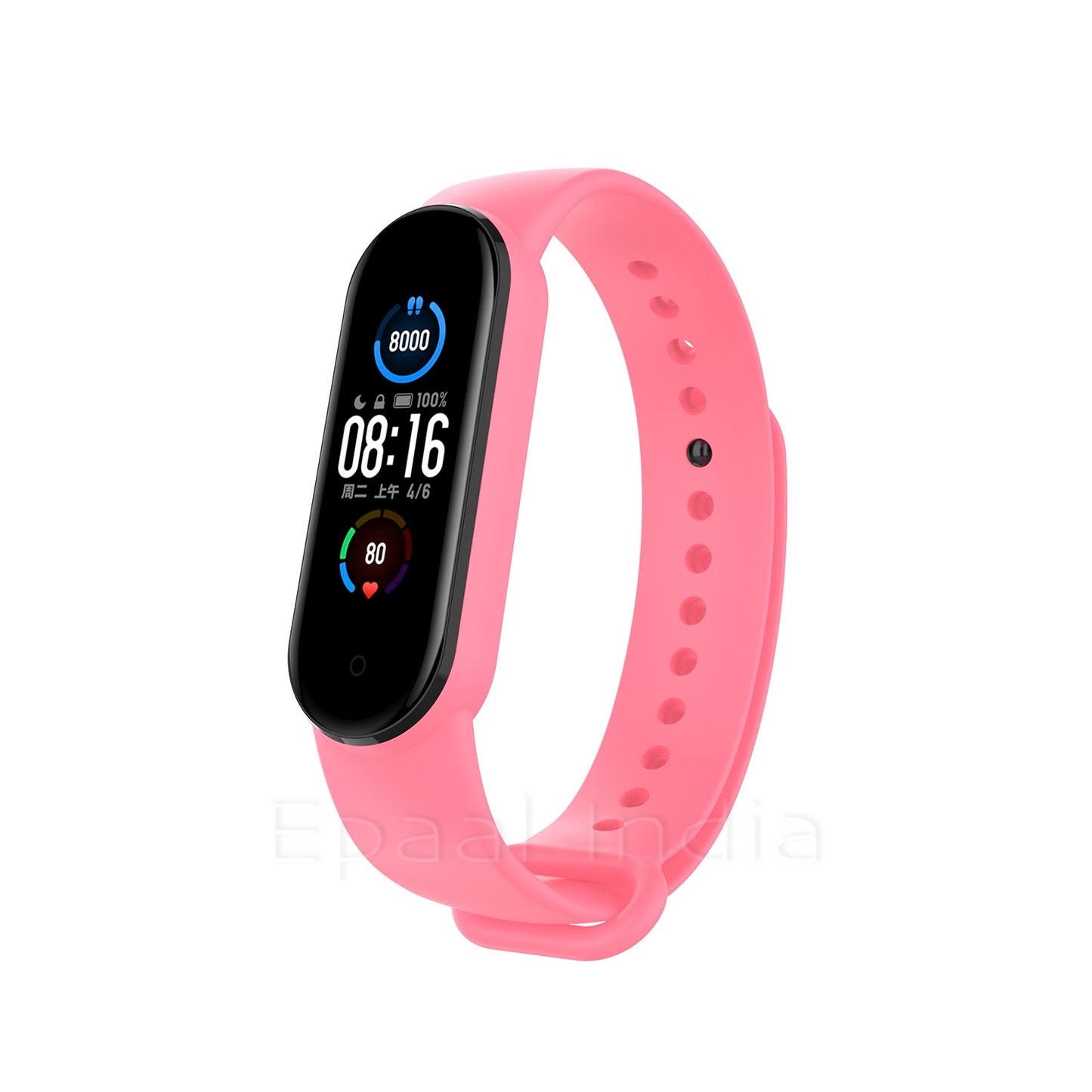Epaal Mi Band 6 / Mi Band 5 Plain Colorful Replacement Silicone Strap