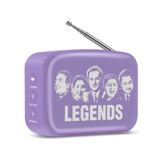 Saregama Carvaan Mini Hindi - Music Player, Bluetooth/FM/AM/AUX, Type-C Charger