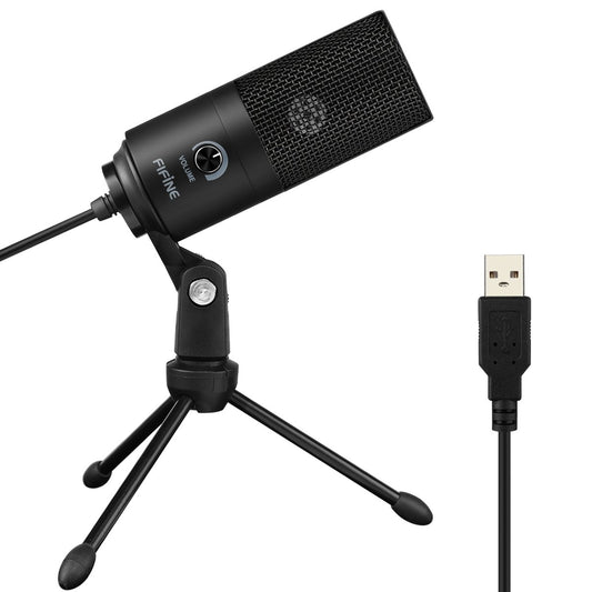 FIFINE K669B Metal USB Unidirectional Condenser Microphone