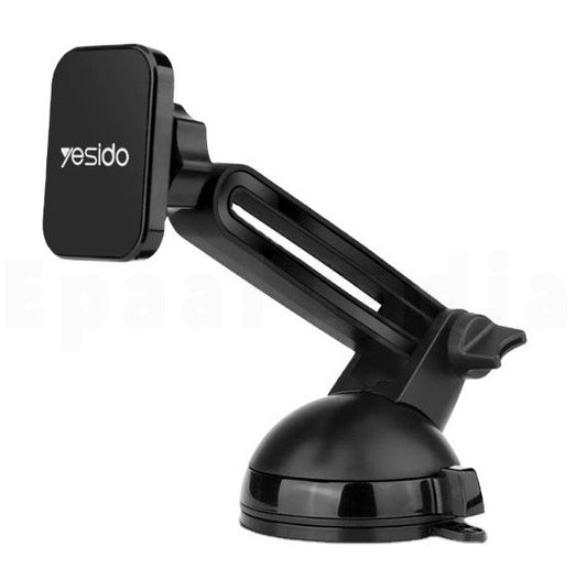 Epaal Yesido Magnetic Mobile Holder with Adjustable Arm and Strong Suction Cup for Dashboard, Windshield