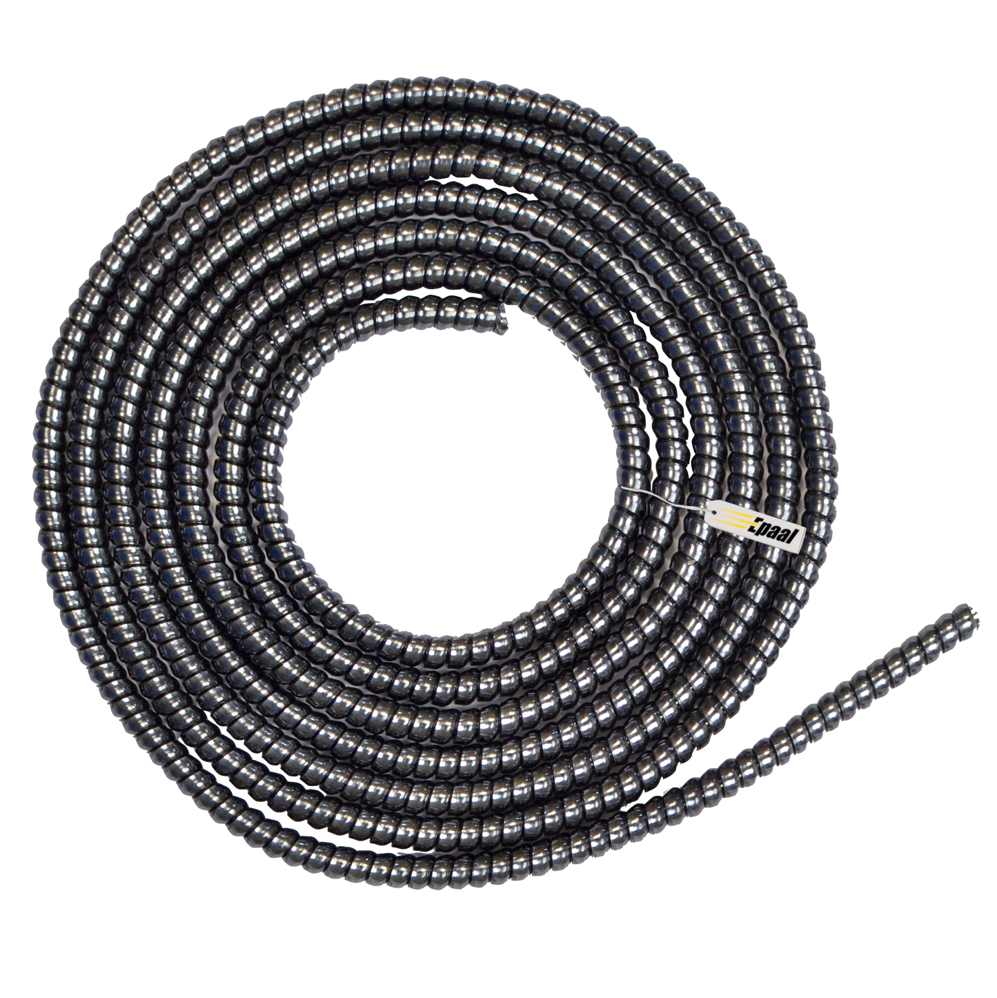 Spiral Metallic Color (1 Pcs) 1.6 Meters Each-Full Size Cable Cord Charger Protector Winder for iPhone & Android USB Charging Cables, Earphones, Lightning Cable
