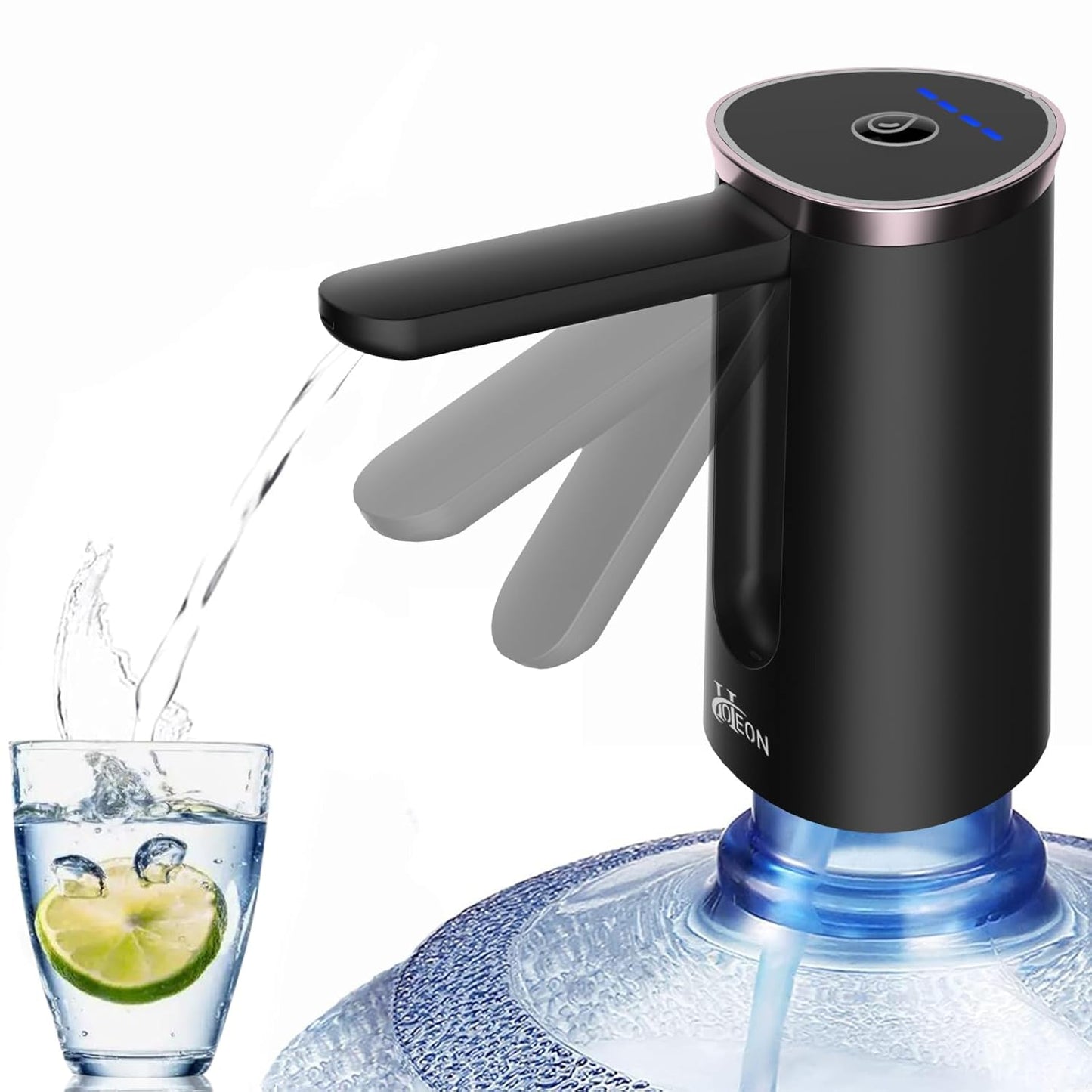 Hoteon Foldable Water Dispenser Pump, Automatic Rechargeable