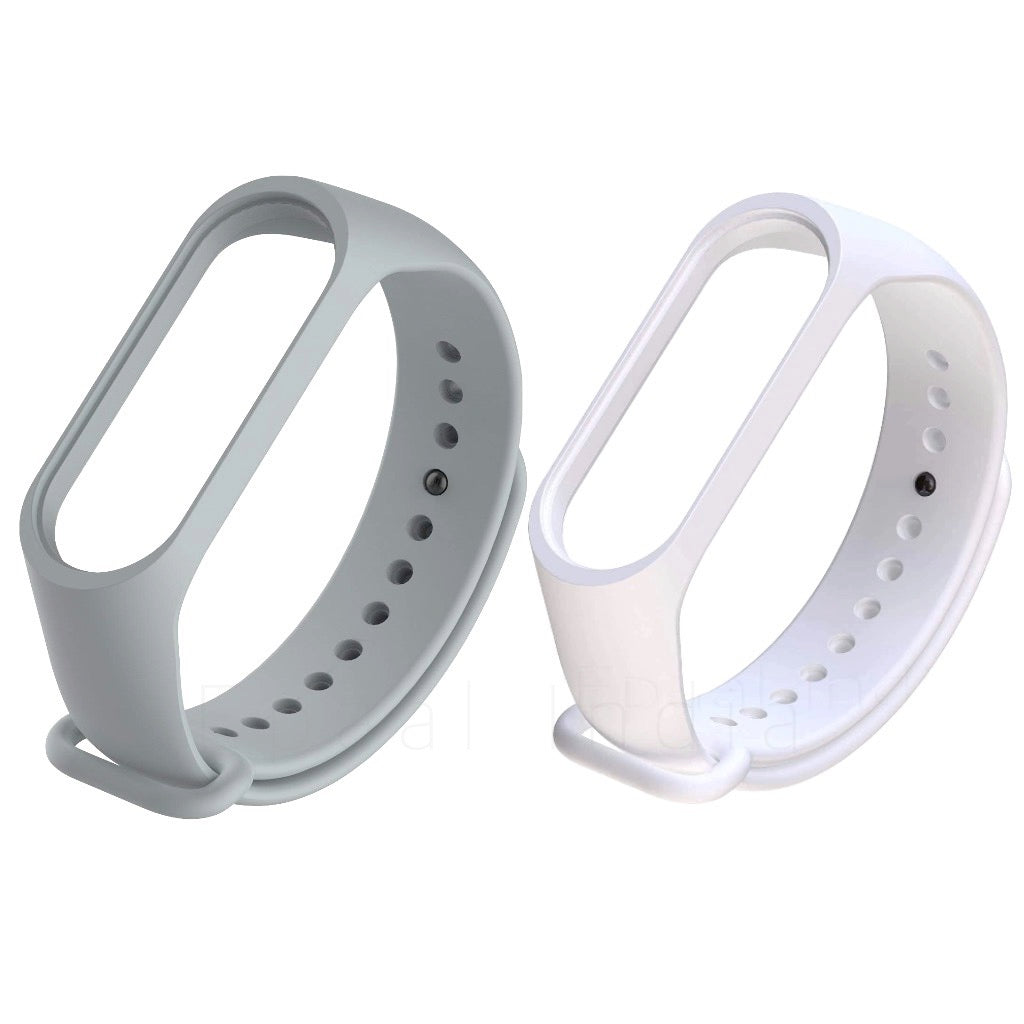 Epaal Mi Band 4 & Mi Band 3 Plain Color Silicone Replacement Strap