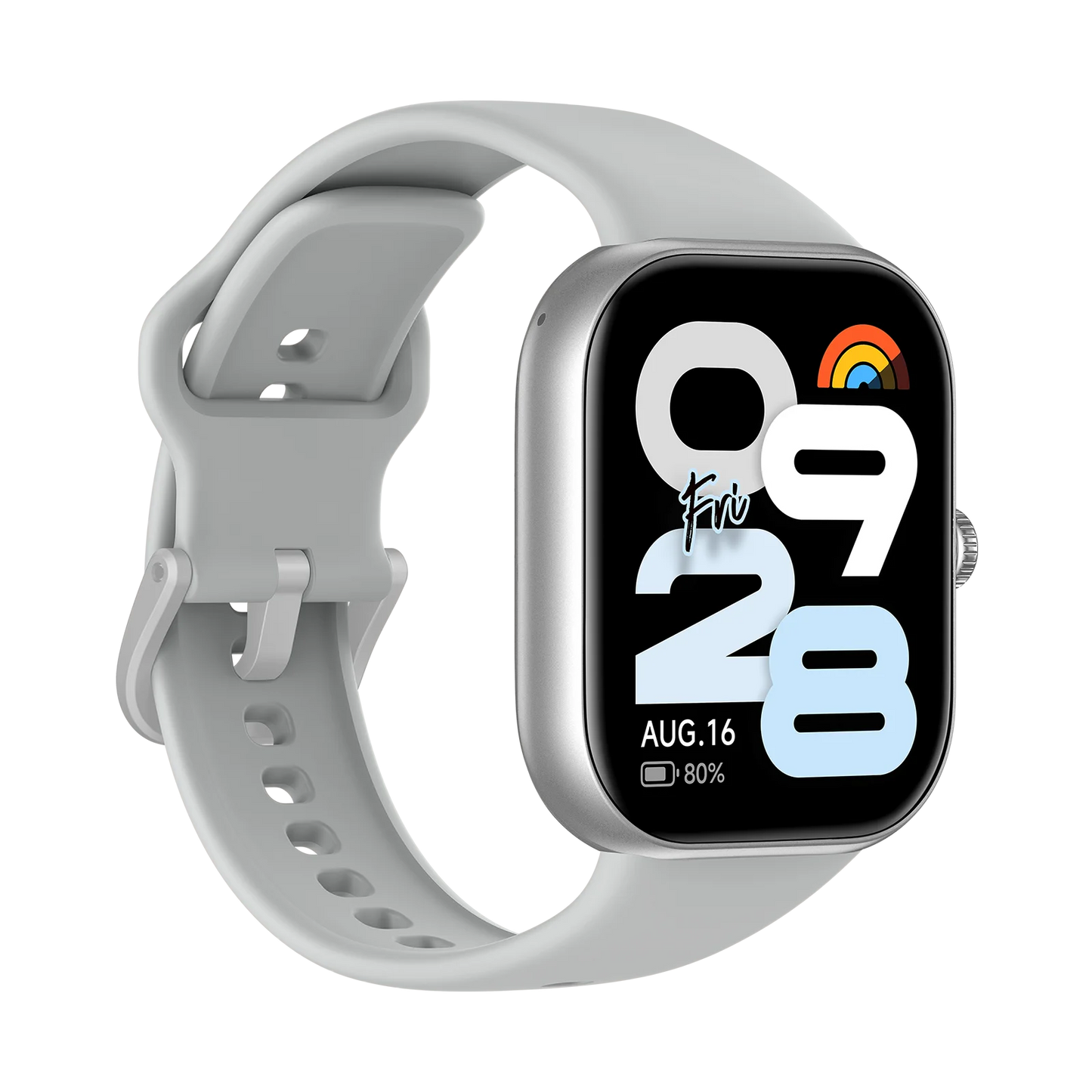 [UNBOXED] REDMI Watch Move 1.85 Premium AmoLED,14 Day Battery,Best Accuracy,Dual Core Processor Smartwatch (Silver Sprint)