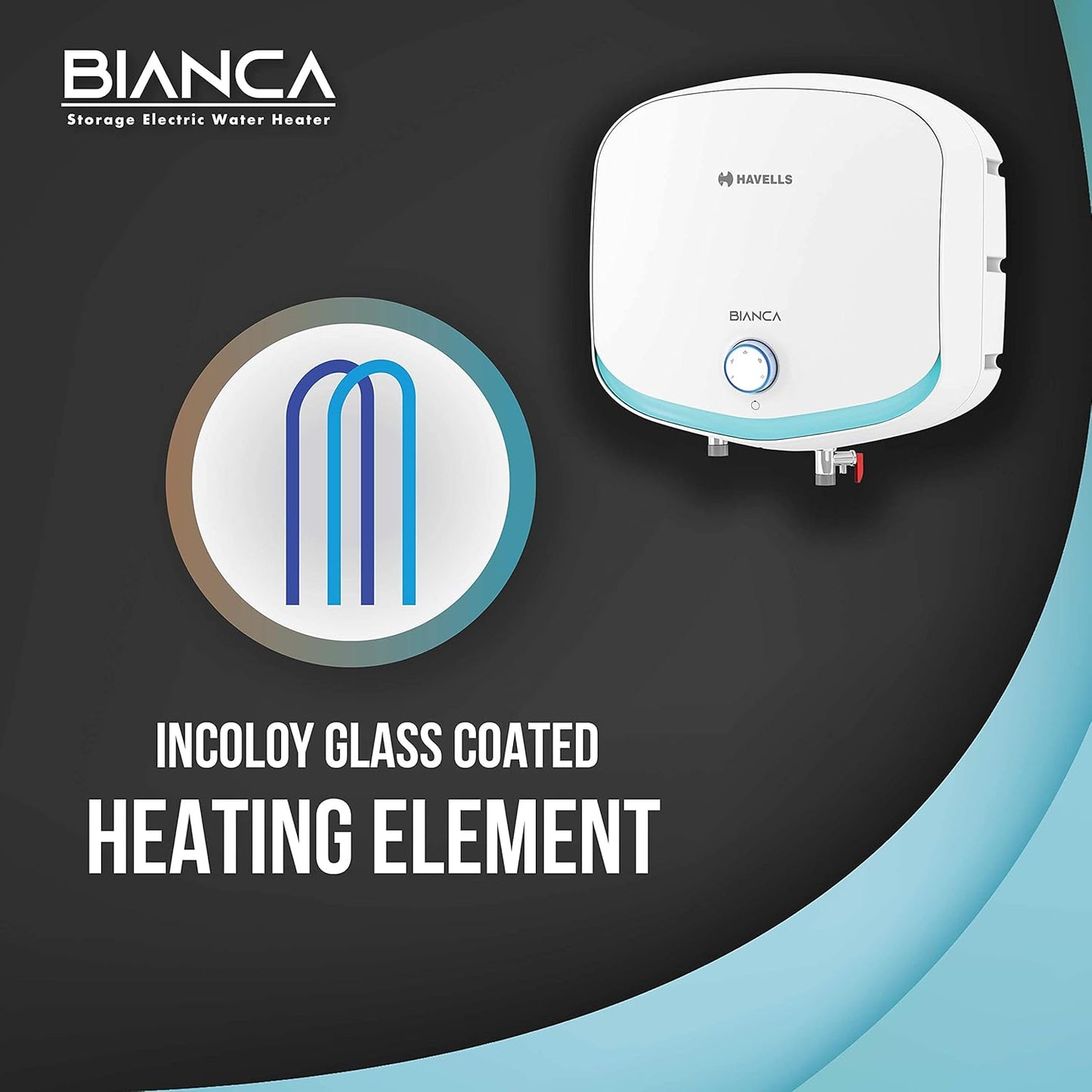 Havells Bianca 15L Storage Water Heater Geyser