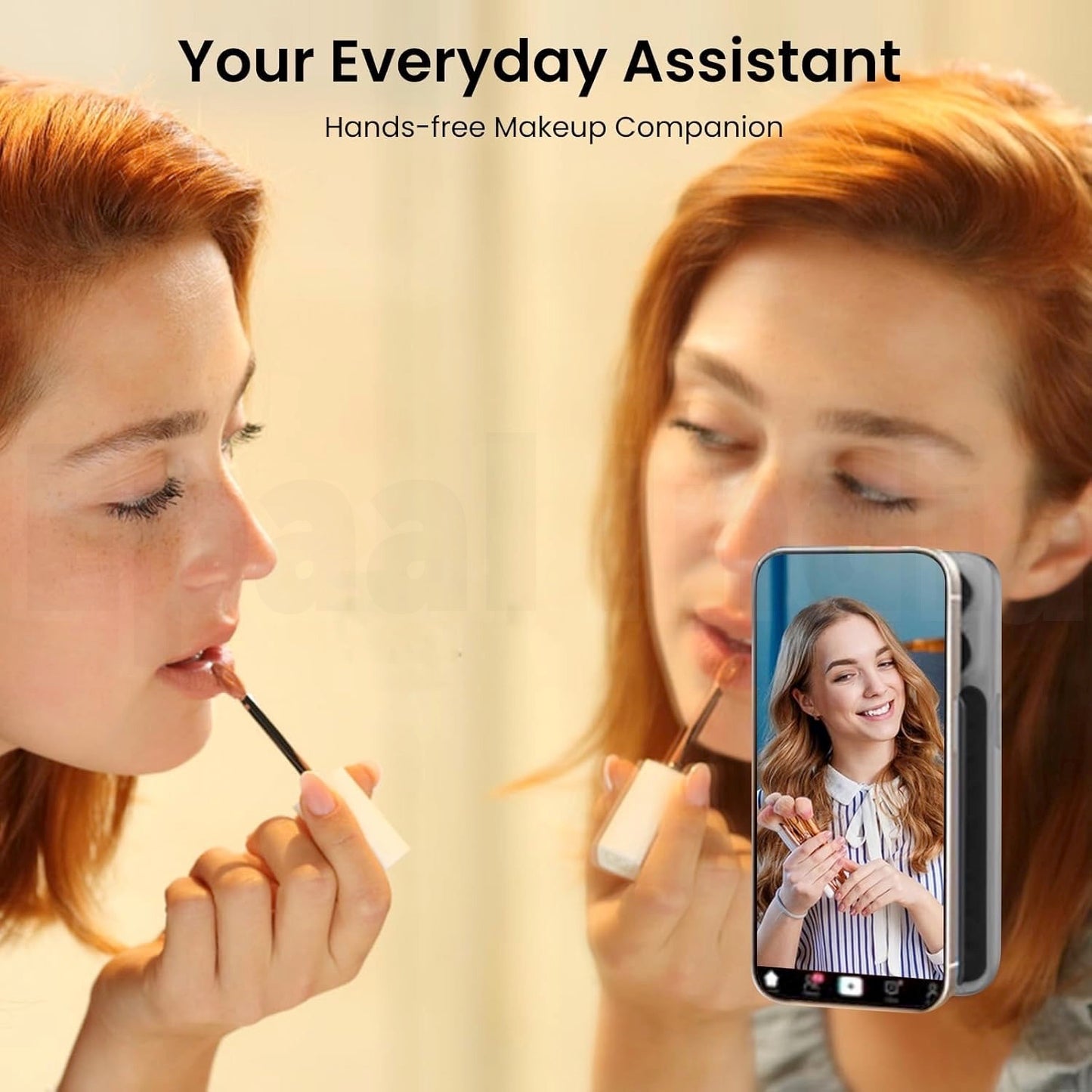 Epaal Silicone (56 cups) Suction Phone Case Hands-Free Mobile Holder Grip (2pcs) Mobile Holder